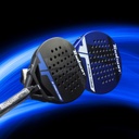 Padelschläger Toalson S-Mach Tour Allround Padel Racket blau + Pro Turnier Padel Racket schwarz.jpg