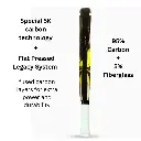 Padelschläger Toalson S-Mach Pro Padel Turnierschläger schwarz + Tour Allround Padel Schläger blau.jpg