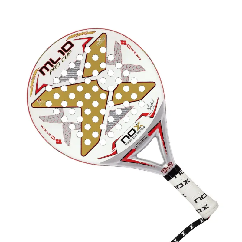 Padelschläger Nox ML 10 Pro Cup weiß Allroundschläger