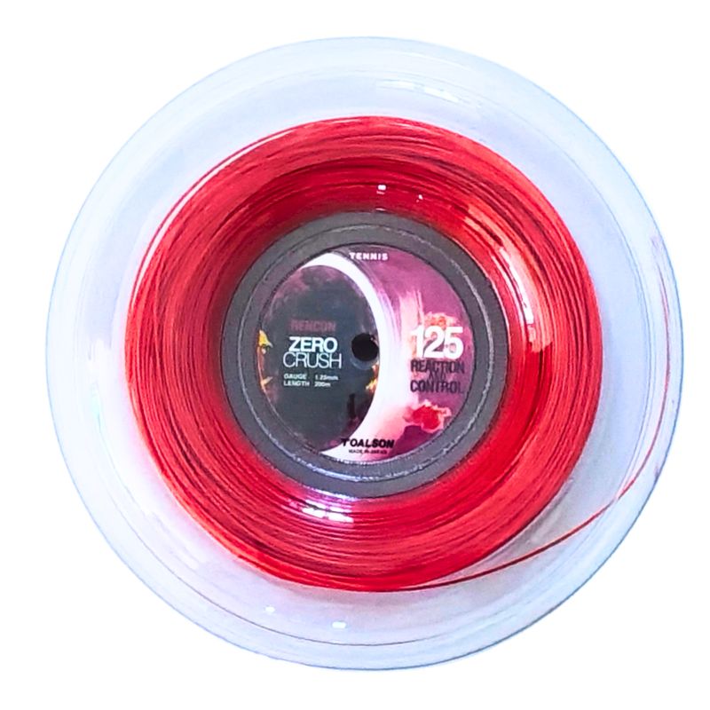 Tennissaite Zero Crush 1,25mm - 200m Saitenrolle (weiß)