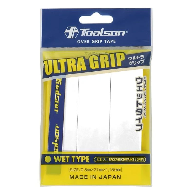 Griffbänder Ultra Grip 3er Pack Overgrips (weiß)