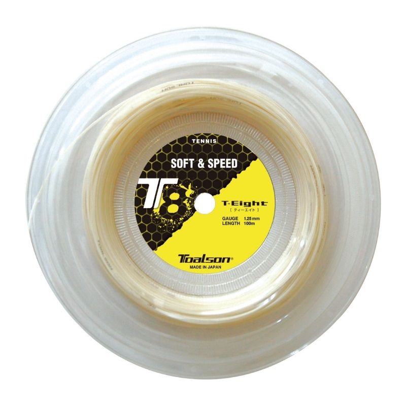 Tennis String T8 Soft&Speed 1,25-1,30mm - 100m String Reel (125)