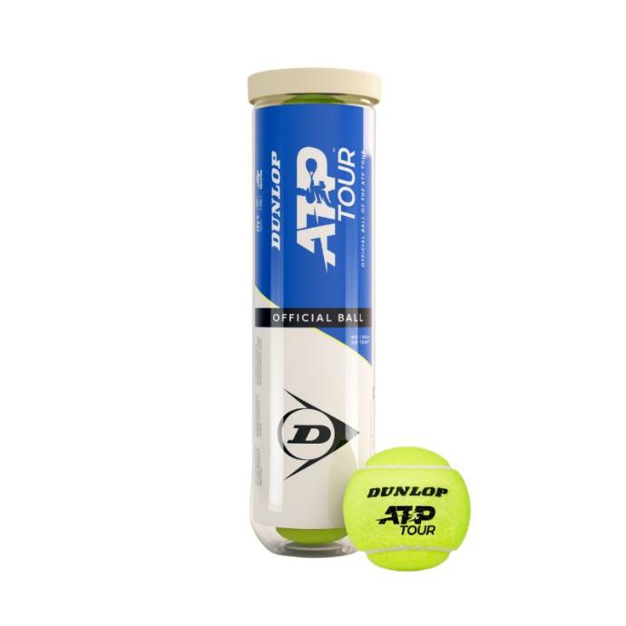 Tennis Balls Dunlop ATP Official Ball 4 pcs can