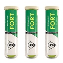 Tennisbälle Dunlop Fort All Court 3x 4er Dose