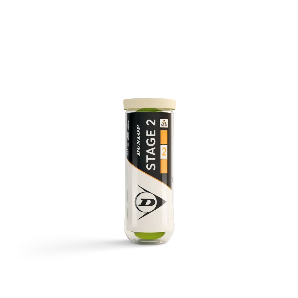 Tennis Balls Dunlop Stage 2 3 pcs can