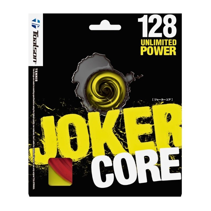 Tennissaite Joker Core 1,23-1,28mm - 12,2m Saitenset (schwarz, 123)
