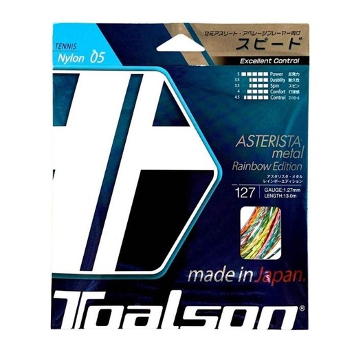 Tennissaite Asterista Metal 1,27mm - 12,2m Saitenset